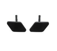 NEGRO Faro de parachoques delantero, tapa de boquilla limpiaparabrisas compatible con Kia Sportage KX4 SL 2010 2011 2012 2013 2014 98675-3U001 Tapa de la boquilla de la lavadora(CAP SET)