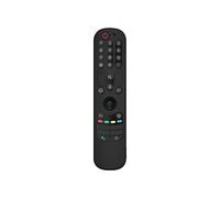 (Negro) Funda de silicona para LG AN MR21GC MR21N/21GA Funda protectora para control remoto LG OLED TV Magic Remote
