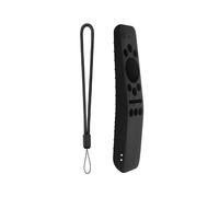 (Negro) Funda para control remoto todo incluido con cordón Estuche para control remoto de Smart Television SAMSUNG