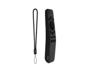 (Negro) Funda para control remoto todo incluido con cordón Estuche para control remoto de Smart Television SAMSUNG