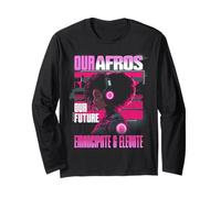 Negro Futuro Afrofuturismo La justicia social eleva la emancipación Manga Larga
