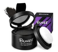 Negro Hairline Powder, 4g Retocador de Raíces en Polvo Para Mujeres y Hombres, Resistente al Agua y al Sudor, Cubre Áreas De Cabello Fino Adecuado para Maquillaje Estilo de Cabello