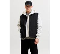 Negro Hombres Cotton Chaleco L EU
