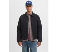 Negro Hombres Cotton Chaqueta XS EU