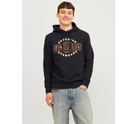Negro Hombres Cotton/Recycled/Polyester/Cotton Sudadera Con Capucha Logotipo XS EU