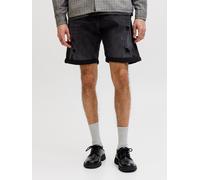 Negro Hombres Cotton/Recycled/Polyester/Recycled/Cotton/Elastane Shorts Vaqueros Corte Regular M EU