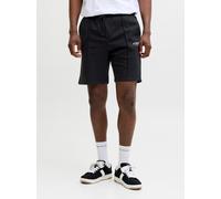 Negro Hombres Cotton/Recycled/Polyester Shorts Corte Relaxed XXL EU