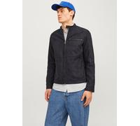 Negro Hombres Lining/Recycled/Polyester/Outer/Polyester Chaqueta De Cuero Sintético M EU