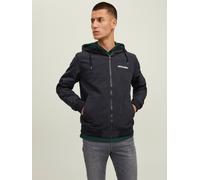 Negro Hombres Lining/Recycled/Polyester/Outer/Recycled/Polyester Chaqueta Bomber L EU
