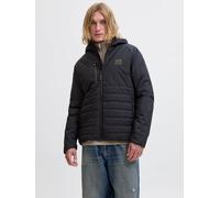 Negro Hombres Lining/Recycled/Polyester/Padding/Recycled/Polyester/Outer/Recycled/Polyester Chaqueta Híbrida L EU