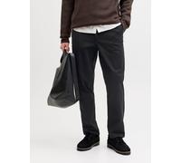 Negro Hombres Organic/Cotton/Cotton/Elastane Pantalones Chinos Corte Regular 31/30 EU