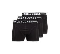 Negro Hombres Organic/Cotton/Elastane Plus Size Paquete De 3 Bóxers EU2XL US1L EU