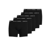 Negro Hombres Organic/Cotton/Elastane Plus Size Paquete De 5 Bóxers EU3XL US1XL EU