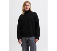 Negro Hombres Organic/Cotton/Recycled/Polyester/Acrylic/Elastane Cuello Alto XS EU