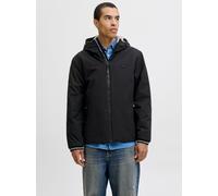 Negro Hombres Padding/Recycled/Polyester/Outer/Recycled/Polyester Chaqueta M EU