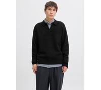 Negro Hombres Recycled/Polyester/Acrylic/Wool/Elastane Polo De Punto L EU
