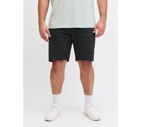 Negro Hombres Recycled/Polyester/Cotton/Elastane Plus Size Shorts De Chándal Corte Regular 40 EU