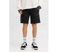 Negro Hombres Recycled/Polyester/Cotton/Elastane Shorts De Chándal Corte Regular S EU