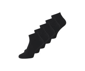Negro Hombres Viscose/Polyester/Cotton/Elastane Paquete De 5 Calcetines ONE SIZE EU
