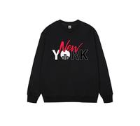 (negro-HongNEW-7XL(170-185KG))Sudadera de otoño para hombre, talla grande 5XL, 6XL, 7XL, informal, holgada