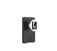Negro Humor de Gato Perezoso Debido a no querer no Gracias PopSockets PopWallet para MagSafe