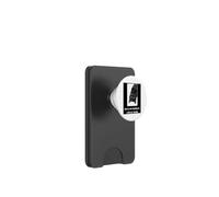 Negro Humor de Gato Perezoso Debido a no querer no Gracias PopSockets PopWallet para MagSafe