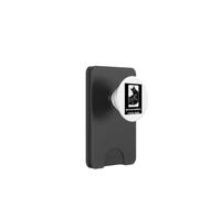 Negro Humor de Gato Perezoso Debido a no querer no Gracias PopSockets PopWallet para MagSafe