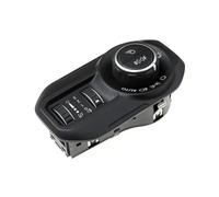 NEGRO Interruptor de Control de lámpara de luz antiniebla for faros de coche Compatible for Jeep, Dodge, 2020 68309780AB interruptor del controlador de la luz antiniebla d