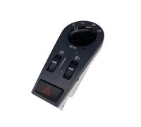 NEGRO Interruptor de faro, Compatible for Volvo, FH FM 20953573 Lámpara antiniebla Control de luz de advertencia de peligro Reemplazar botón Accesorios del automóvil Productos interiores interruptor d