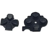 Negro Izquierda Derecha botón Key Pad Set para Sony PSP 3000 Slim consola de repuesto reparación parte