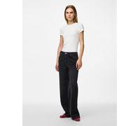 Negro Jeans Anchos 30