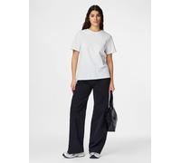 PIECES Vaqueros Anchos para Mujer, Black Denim, 32W x 32L