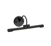 Negro Lámpara de Cuadros LED Metal Ajustable Brazo 39cm Largo Aplique Gambar