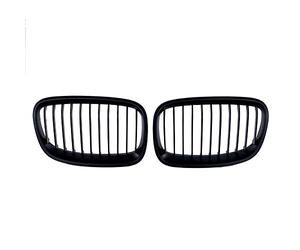 Negro mate para 2011-2014 F20 F21 1 Series 4D hatchback Deporte Riñón parachoque Parrilla