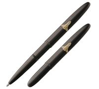 Negro Mate Space Pen con Shuttle para plnchar