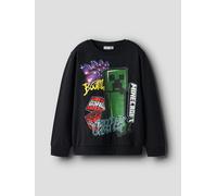 Negro Minecraft Sudadera