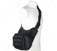 Negro MOLLE Hombro Pack - Bolso Bolso Mensajero Ej?rcito Militar Molle A pie