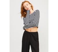 Negro Mujeres Organic/Cotton/Elastane Jxfeline Camiseta De Manga Larga L EU