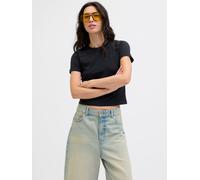 Negro Mujeres Organic/Cotton/Elastane Jxgigi Camiseta XS EU