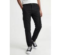 Negro Organic/Cotton/Recycled/Cotton/Elastane Pantalones Cargo Corte Slim Boys 140 EU