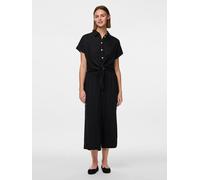Negro Pantalones De Pata De Elefante M
