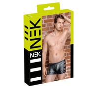 Negro Pantalones Von NEK Im Betonenden Aspecto Mate Con Cubierto