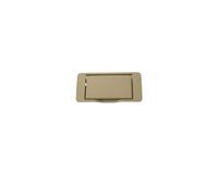 NEGRO Parasol for interior coche, cubierta espejo retrovisor, Compatible for ML R Class W164 W251, maquillaje cosmético Tapa del espejo de visera solar automática(Almond beige left)