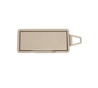 NEGRO Parasol for interior de coche, Compatible for W204, W207, Clase C, E Coupe, C180, C200, E260, E300, espejo cosmético for maquillaje Tapa del espejo de visera solar automática(Dark Beige Left)
