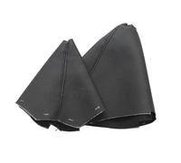 NEGRO Perilla de palanca de cambios de coche automática, cubierta de bota de freno de mano de estacionamiento LHD compatible con Land Rover Freelander 2 2008-2013 LR006172 LR002758 Reemplazo de la fun