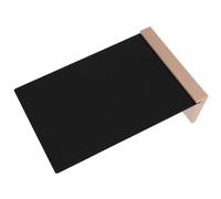 Negro Pizarra Pequeña de Escritorio, con Base Plástico para Mensajes | Tablero de Escritura, Decoración de Mesa, Accesorio para Cafetería y Hogar, Útil en Mostradores
