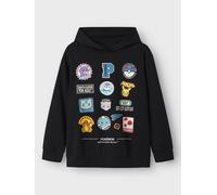 Negro Pokémon Sudadera Con Capucha