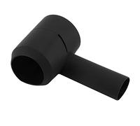 Negro Protectora de Silicona Suave para Secador de SupersóNico, Estuche 360 De ProteccióN para Piel de Cubierta de Ventilador