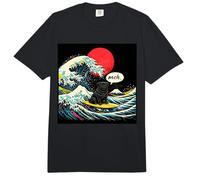 Negro Pug japonés para Hombres, Mujeres, niños, niñas, Perro gráfico Comfort Colors Adult Heavyweight T-Shirt