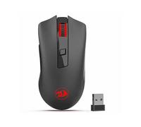 (negro) Ratón óptico inalámbrico Redragon M652 con receptor USB, ratón portátil para juegos y oficina,